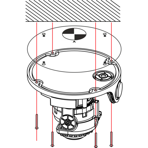 Проектная IP камера OMNY M14E 2812 купольная OMNY PRO серии Мира. 4Мп/25кс, H.265, управл. IR, моториз.объектив 2.8-12мм, PoE/12В, EasyMic (уценка)